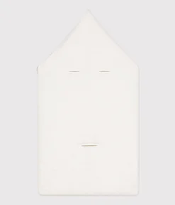 Petit Bateau Schlafsäcke, Decken|Newborn*Engelsnest aus Doppeljersey für Babys weiss MARSHMALLOW