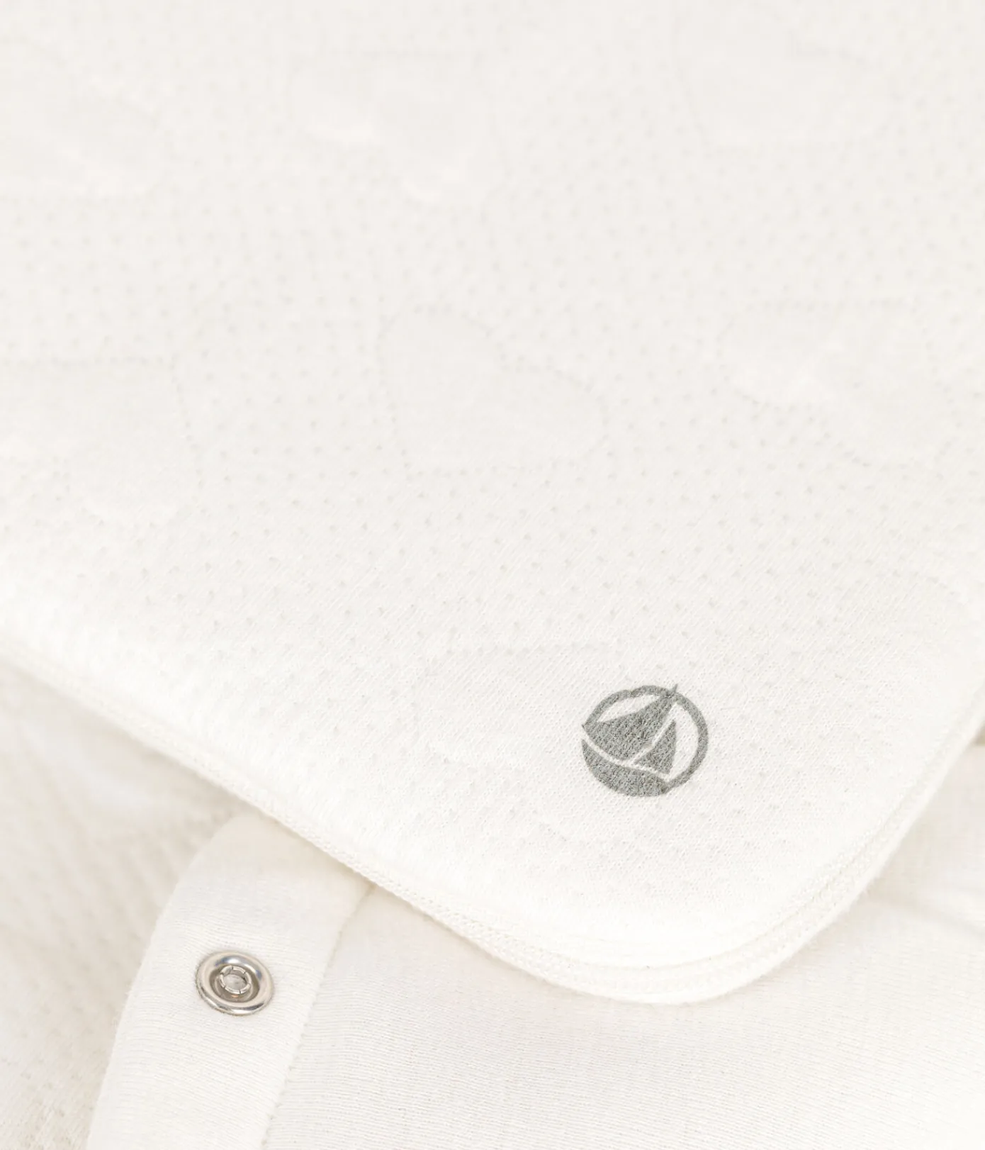 Petit Bateau Schlafsäcke, Decken|Newborn*Engelsnest aus Doppeljersey für Babys weiss MARSHMALLOW