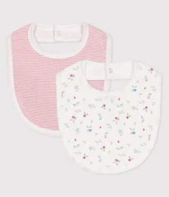 Petit Bateau Lätzchen​|Newborn*2er-Set Baby-Lätzchen aus bedruckter Baumwolle variante 1