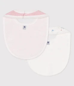 Petit Bateau Lätzchen​|Newborn*2er-Set Baby-Lätzchen aus bedruckter Baumwolle variante 1