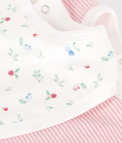 Petit Bateau Lätzchen​|Newborn*2er-Set Baby-Lätzchen aus bedruckter Baumwolle variante 1