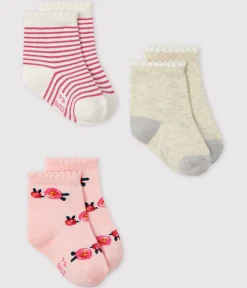 Petit Bateau Socken, Schühchen*3er-Set Babysocken variante 2
