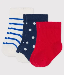 Petit Bateau Socken, Schühchen*3er-Set Babysocken variante 1