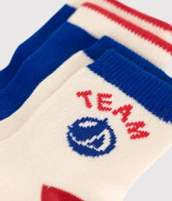 Petit Bateau Socken, Schühchen*2er-Set Baby-Socken aus Baumwolle Team variante 1