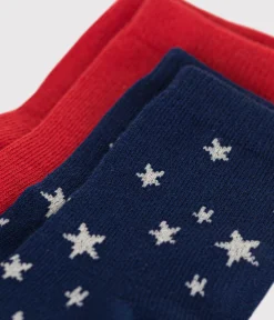 Petit Bateau Socken, Schühchen*2er-Set Baby-Socken aus Baumwolle mit Sternmotiv variante 1