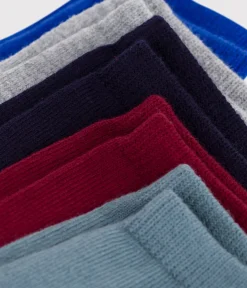 Petit Bateau Socken, Schühchen*5er-Set Baby-Socken aus einfarbiger Baumwolle variante 1