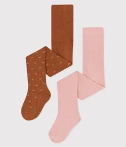 Petit Bateau Socken, Schühchen*2er-Set Babystrumpfhosen aus Baumwolle variante 1