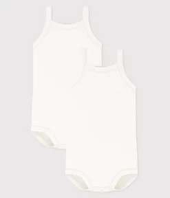 Petit Bateau Bodys*2er-Set Baby-Trägerbodys für Mädchen variante 1