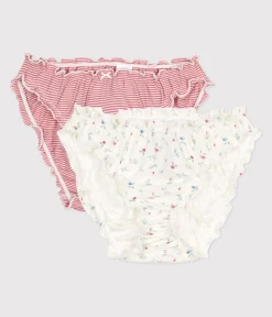 Petit Bateau Bhs, Slips, Bodys*2er-Set Damen-Slips aus Baumwolle mit Fruchtmotiv variante 1