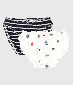 Petit Bateau Bhs, Slips, Bodys*2er-Set Damen-Slips aus Baumwolle mit Herzmotiv variante 1