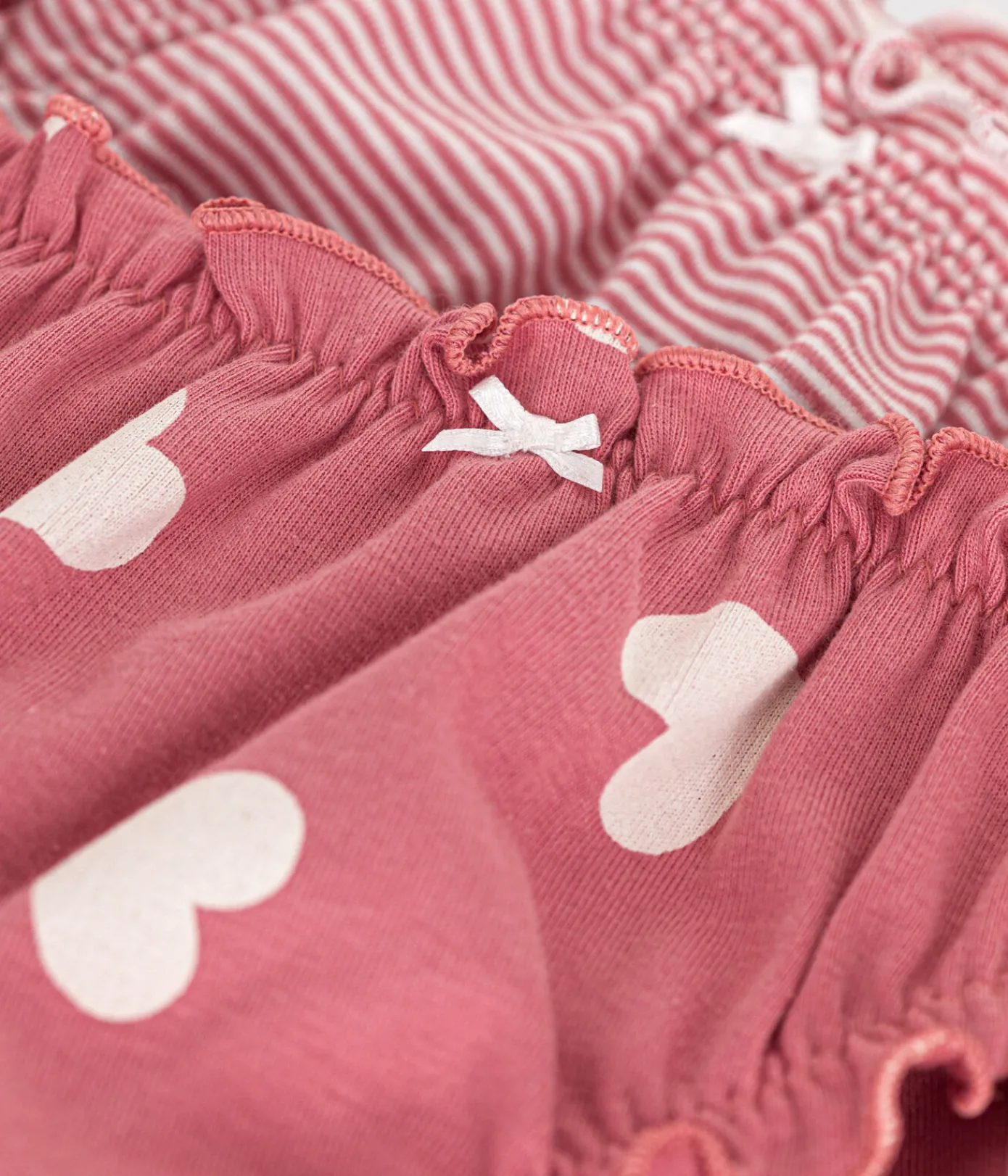 Petit Bateau Bhs, Slips, Bodys*2er-Set Damen-Slips aus Baumwolle mit Rüschen variante 1
