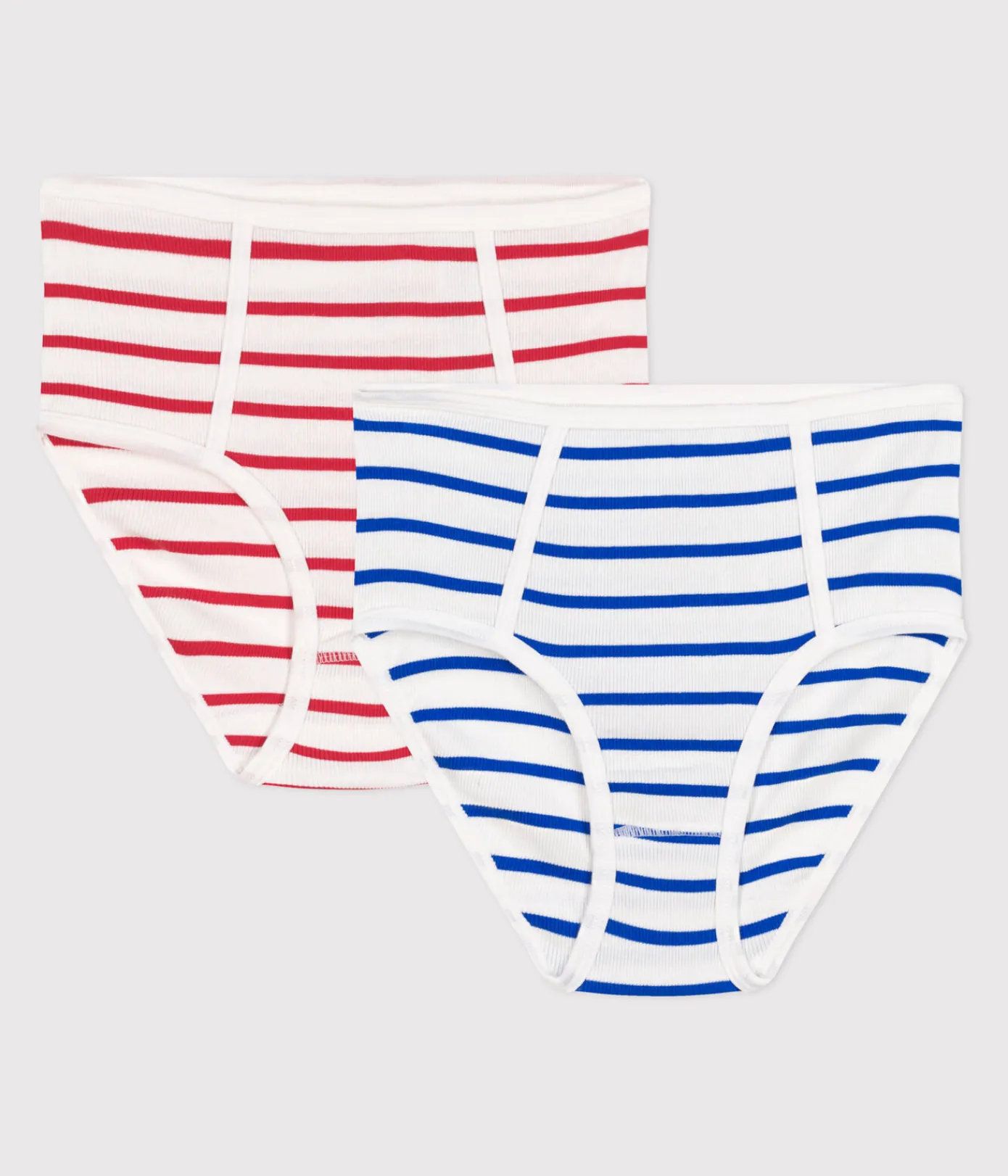 Petit Bateau Bhs, Slips, Bodys*2er-Set Damen-Slips High Waist aus Baumwolle mit Streifen variante 1