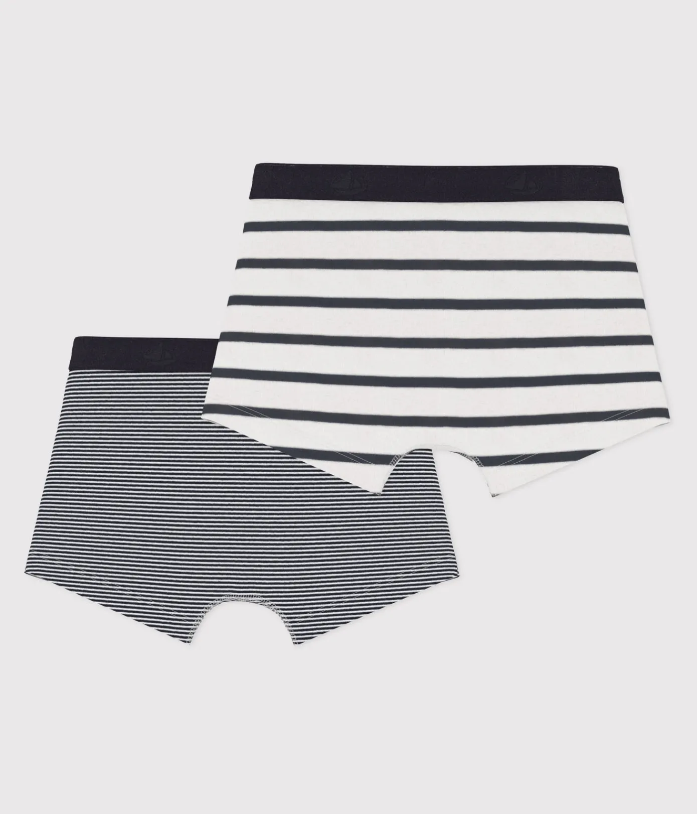 Petit Bateau Herren|Unterhosen, Boxershorts*2er-Set gestreifte Boxershorts für Jungen variante 1