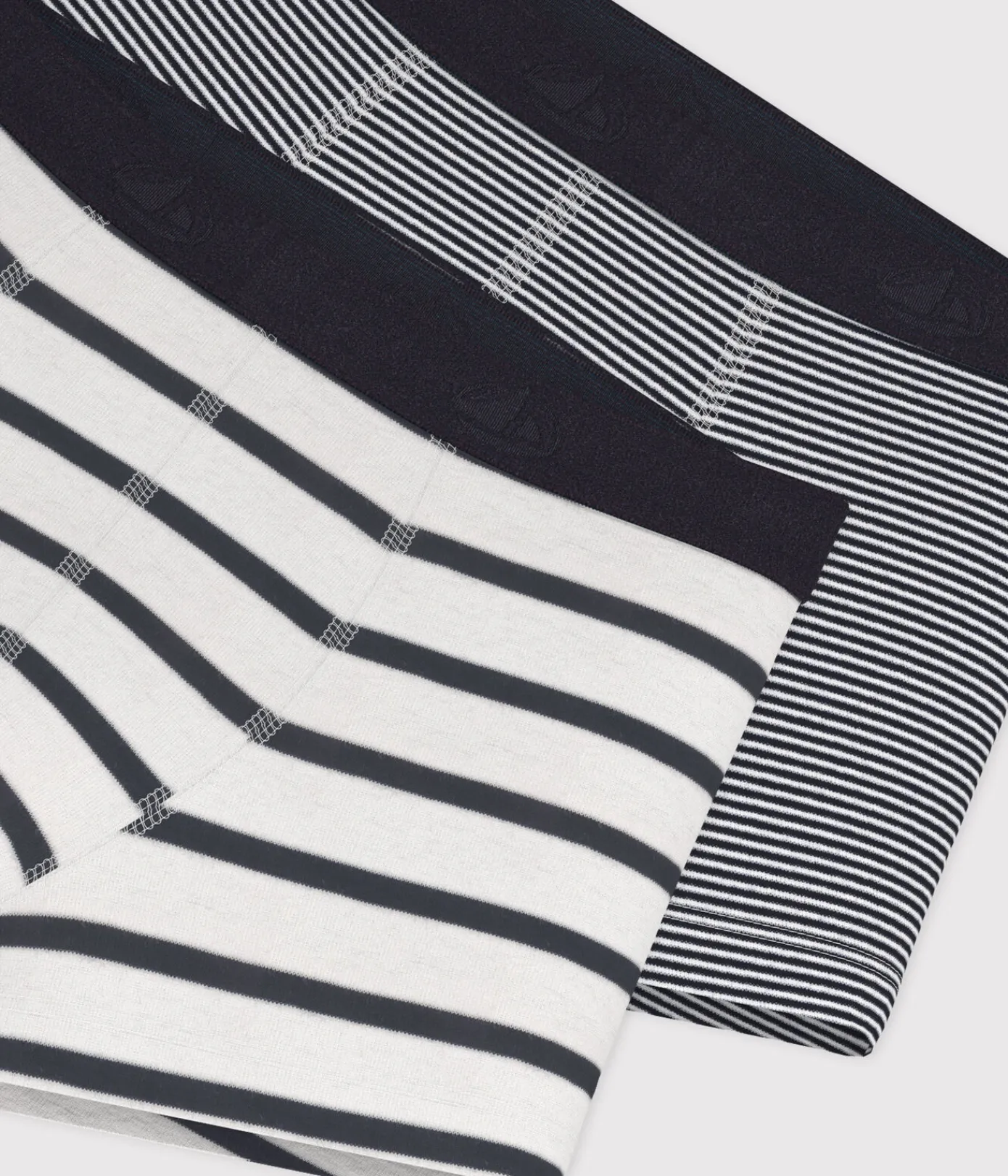 Petit Bateau Herren|Unterhosen, Boxershorts*2er-Set gestreifte Boxershorts für Jungen variante 1