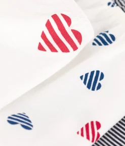 Petit Bateau Unterhosen, Shortys*3er-Set hohe Kinder-Shortys aus Baumwolle mit Herzmotiv variante 1
