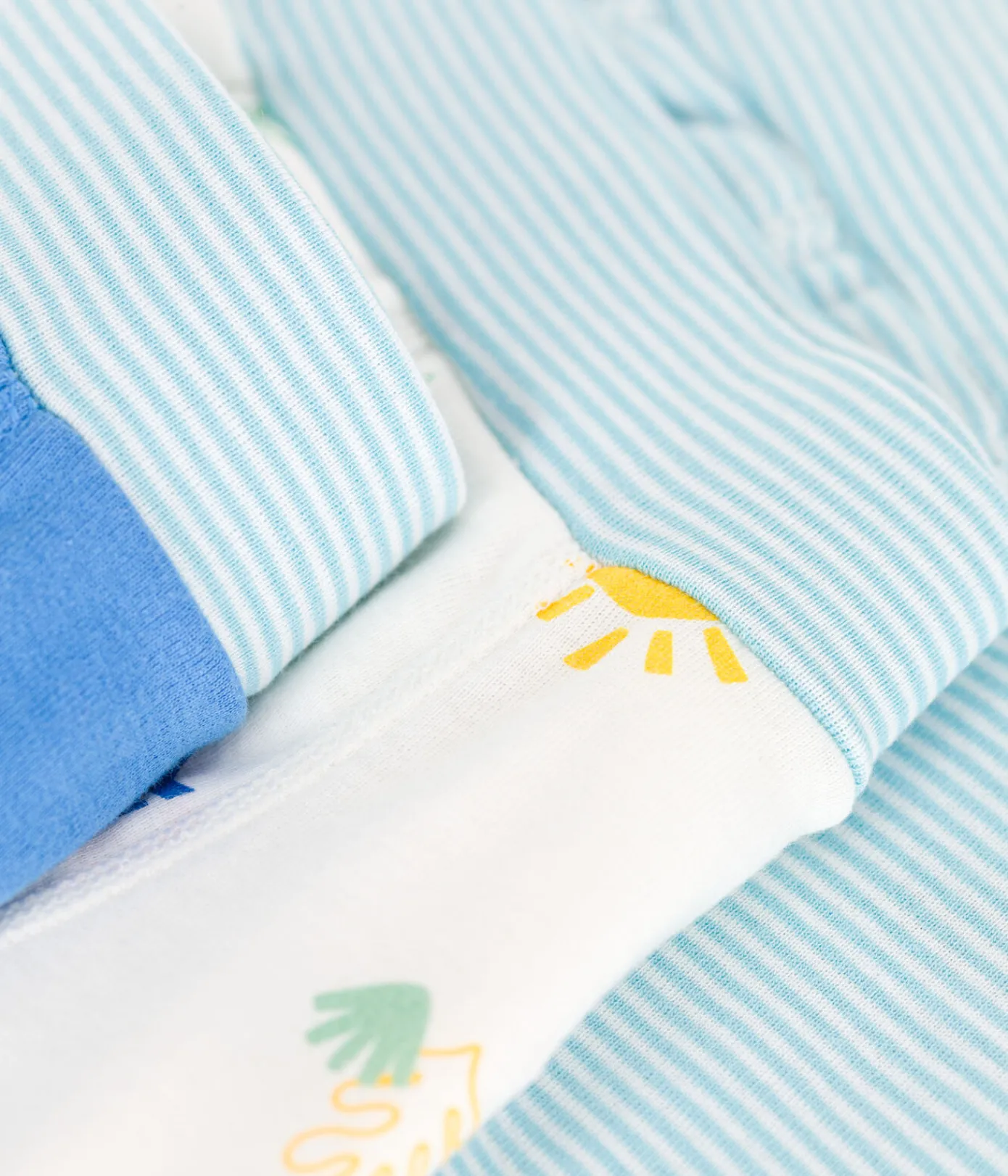Petit Bateau Unterhosen, Boxershorts*3er-Set Kinder-Boxershorts aus Baumwolle mit überzogenem bedruckten Bund variante 1