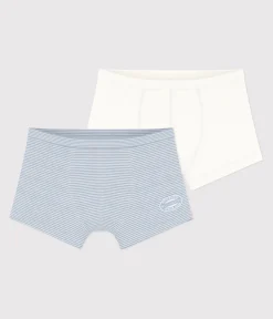 Petit Bateau Unterhosen, Boxershorts*2er-Set Kinder-Boxershorts aus Baumwolle variante 1