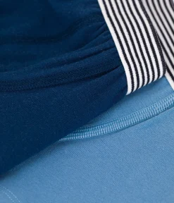 Petit Bateau Unterhosen, Boxershorts*2er-Set Kinder-Boxershorts aus einfarbiger Baumwolle mit Elastan variante 1