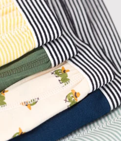 Petit Bateau Unterhosen, Boxershorts*5er-Set Kinder-Boxershorts mit Tausendfüßler-Motiv aus Baumwolle variante 1