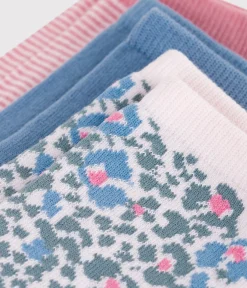 Petit Bateau Socken, Strumpfhosen*3er-Set Kinder-Kniestrümpfe aus Baumwolle mit Leoparden-Motiv variante 1