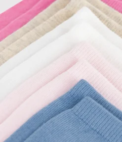 Petit Bateau Socken, Strumpfhosen*5er-Set Kinder-Kniestrümpfe aus einfarbiger Baumwolle variante 1