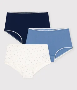 Petit Bateau Unterhosen, Shortys*3er-Set Kinder-Shortys aus Baumwolle und Elastan variante 1