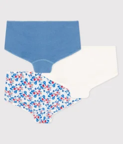 Petit Bateau Unterhosen, Shortys*3er-Set Kinder-Shortys aus Baumwolle mit Blumenmotiv variante 1