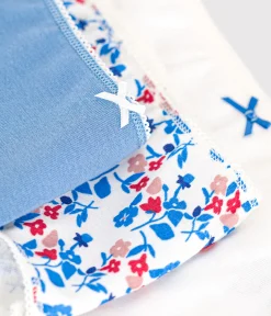 Petit Bateau Unterhosen, Shortys*3er-Set Kinder-Shortys aus Baumwolle mit Blumenmotiv variante 1