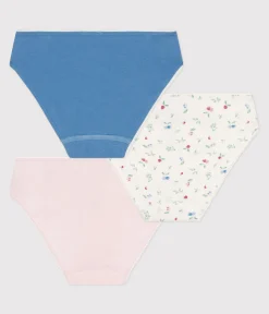 Petit Bateau Unterhosen, Shortys*3er-Set Kinder-Slips aus Baumwolle mit Elastan Frucht-Motiv variante 1