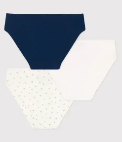Petit Bateau Unterhosen, Shortys*3er-Set Kinder-Slips aus Baumwolle mit Elastan Herzmotiv variante 1