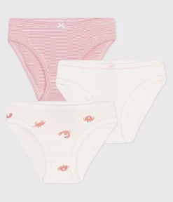 Petit Bateau Unterhosen, Shortys*3er-Set Kinder-Slips aus Baumwolle mit Krebs-Motiv variante 1