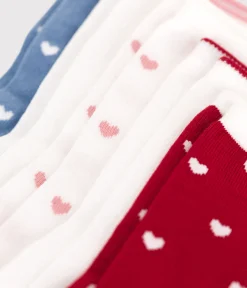 Petit Bateau Socken, Strumpfhosen*5er-Set Kinder-Socken aus Baumwolle mit Herzmotiv variante 1