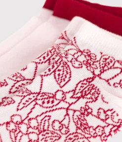 Petit Bateau Socken, Strumpfhosen*2er-Set Kinder-Socken aus Baumwolle mit Blumenmotiv für Mädchen variante 1