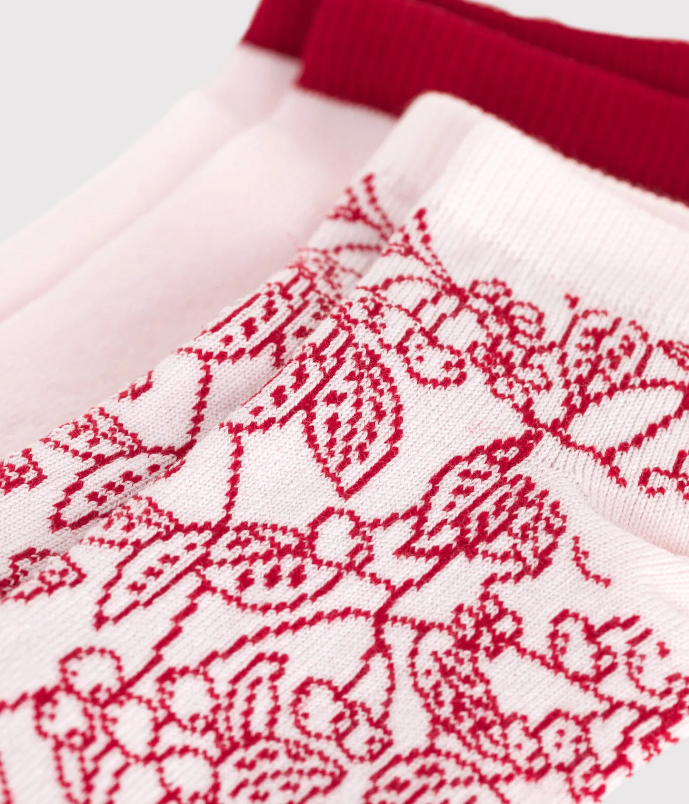 Petit Bateau Socken, Strumpfhosen*2er-Set Kinder-Socken aus Baumwolle mit Blumenmotiv für Mädchen variante 1
