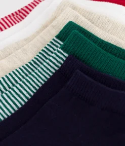 Petit Bateau Socken, Hausschuhe*5er-Set Kinder-Socken aus Baumwolle mit Streifen variante 1