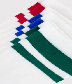 Petit Bateau Socken, Hausschuhe*3er-Set Kinder-Socken aus einfarbiger Baumwolle variante 1