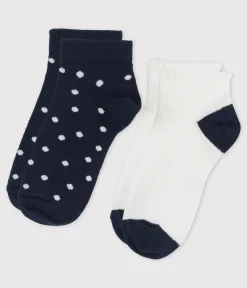 Petit Bateau Socken, Strumpfhosen*2er-Set Kindersocken für Mädchen variante 2