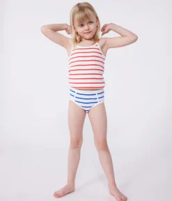 Petit Bateau Unterhemden, Tanktops|T-Shirts, Tops, Oberteile*2er-Set Kinder-Unterhemden aus Baumwolle mit Streifen variante 1
