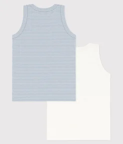 Petit Bateau Unterhemden, Tanktops|T-Shirts, Poloshirts, Hemden*2er-Set Kinder-Unterhemden aus Baumwolle variante 1