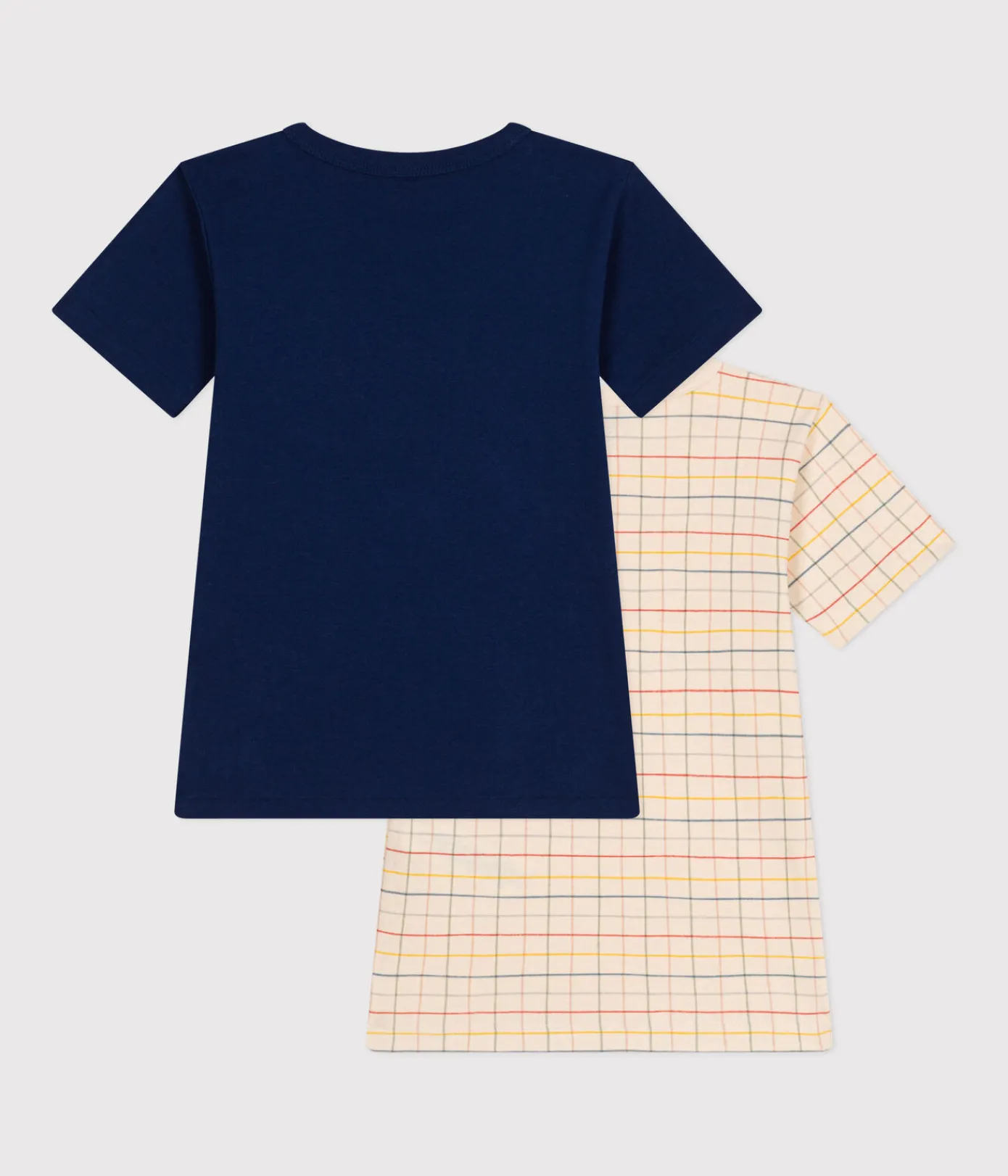 Petit Bateau Unterhemden, Tanktops|T-Shirts, Poloshirts, Hemden*2er-Set kurzärmelige Kinder-T-Shirts aus Baumwolle variante 1