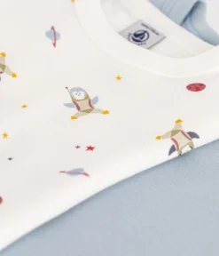 Petit Bateau Unterhemden, Tanktops|T-Shirts, Poloshirts, Hemden*2er-Set kurzärmelige Kinder-T-Shirts aus Baumwolle variante 1