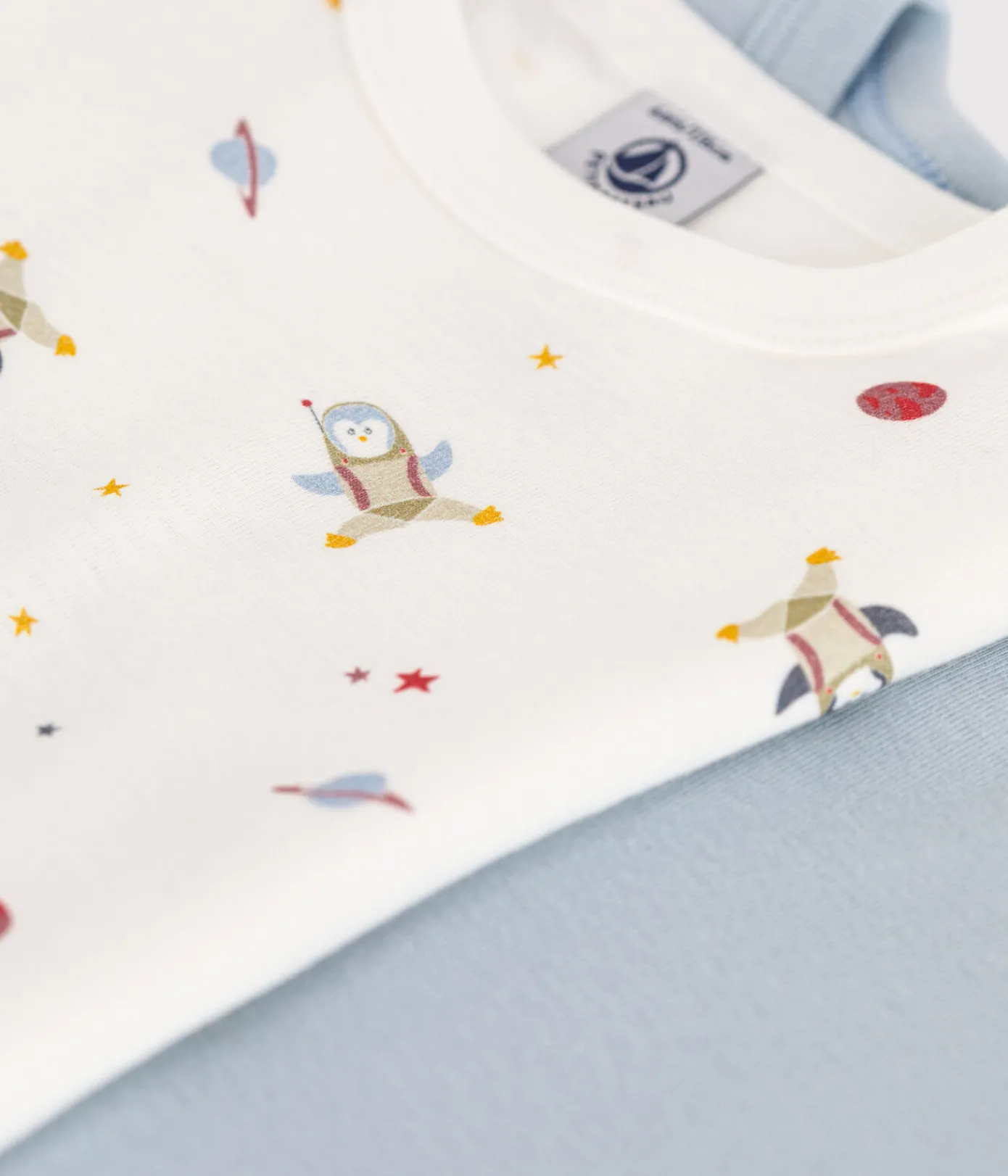 Petit Bateau Unterhemden, Tanktops|T-Shirts, Poloshirts, Hemden*2er-Set kurzärmelige Kinder-T-Shirts aus Baumwolle variante 1