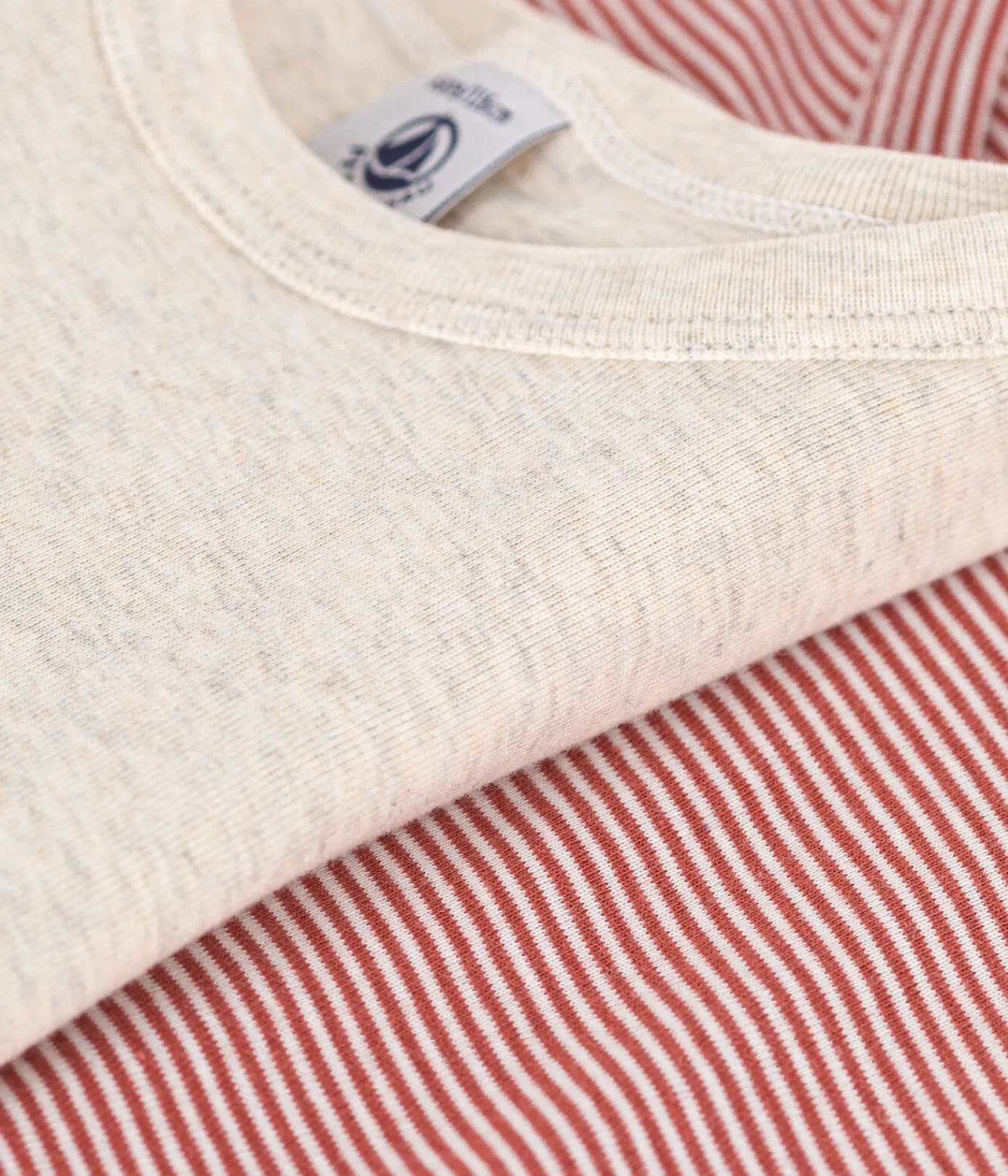 Petit Bateau T-Shirts, Poloshirts, Hemden|Unterhemden, Tanktops*2er-Set kurzärmelige Kinder-T-Shirts aus Baumwolle variante 1