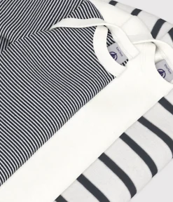 Petit Bateau Bodys*3er-Set langärmelige Baby-Bodys variante 1