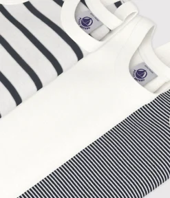 Petit Bateau Bodys*3er-Set ärmellose Baby-Bodys variante 1