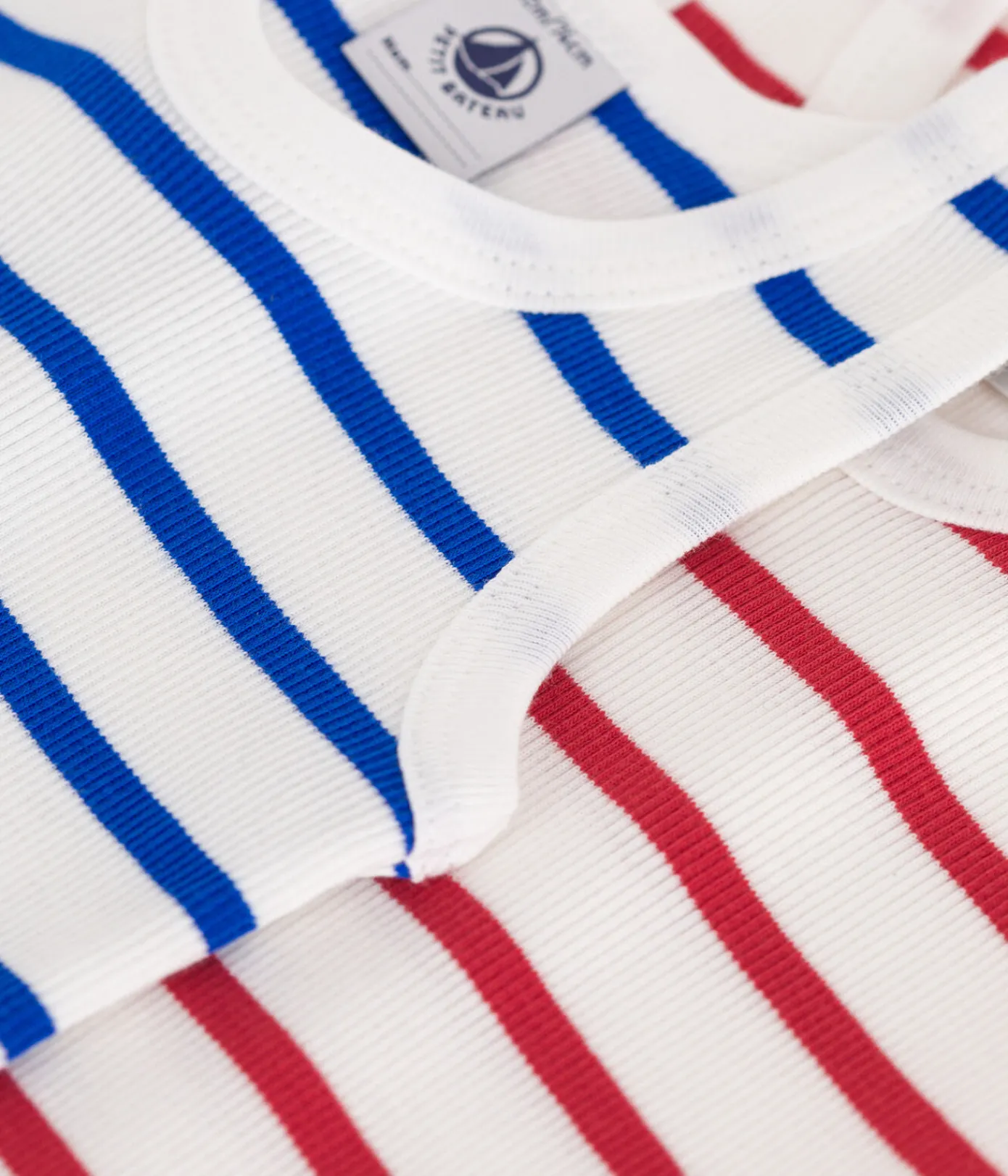 Petit Bateau Bodys*2er-Set ärmellose Baby-Bodys aus Baumwolle mit Streifen variante 1