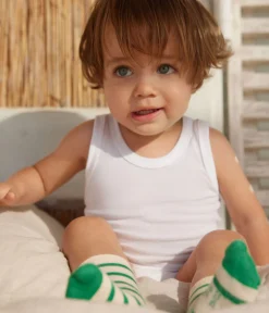Petit Bateau Bodys*2er-Set ärmellose Baby-Bodys in Weiß variante 1