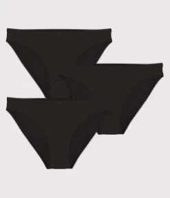 Petit Bateau Bhs, Slips, Bodys*3er-Set Slips aus Baumwolle für Damen variante 1