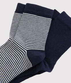 Petit Bateau Socken, Strumpfhosen|Socken, Hausschuhe*2er-Set Socken aus Baumwolle mit Ringelstreifen variante 1