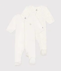 Petit Bateau Schlafanzüge, Strampler|Newborn*2er-Set Strampler aus Nicki variante 1
